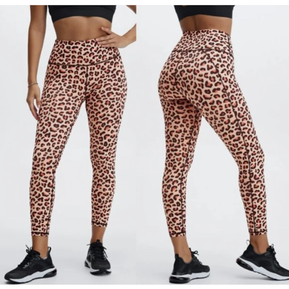 Fabletics Pants - Fabletics PowerHold Legging Leopard Print, Small